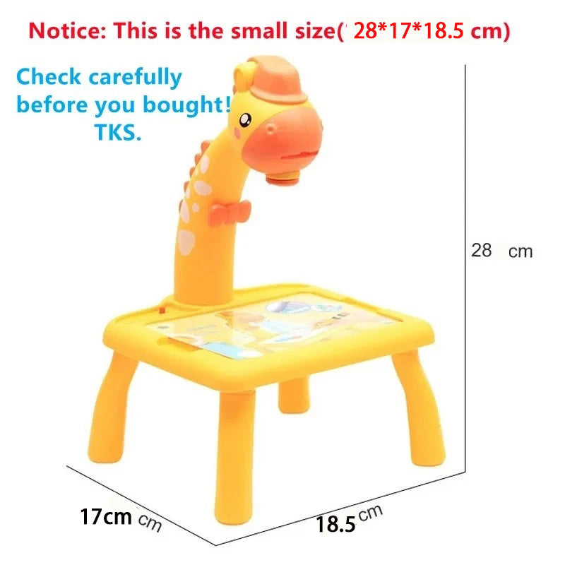 Ignite Creativity with Our Children’s LED Projector Drawing Table