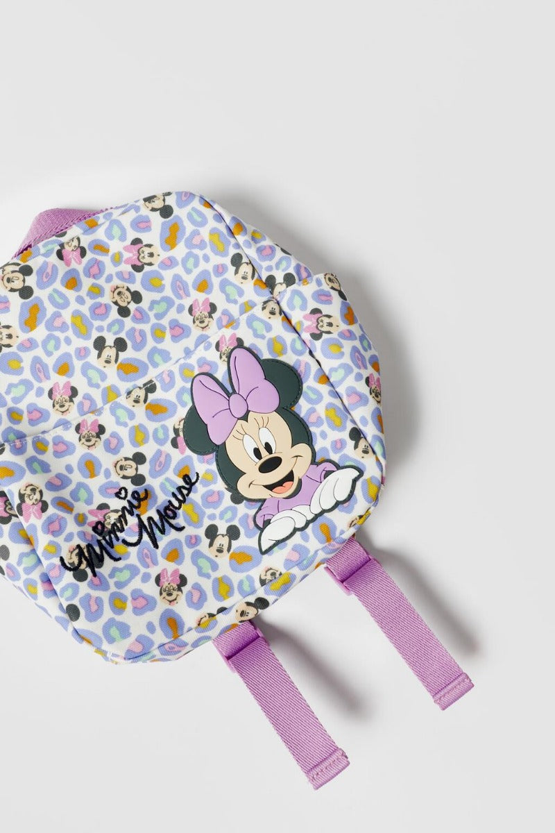 Disney Cute Mickey & Minnie Backpack – Perfect for Girls’ School & Book Storage