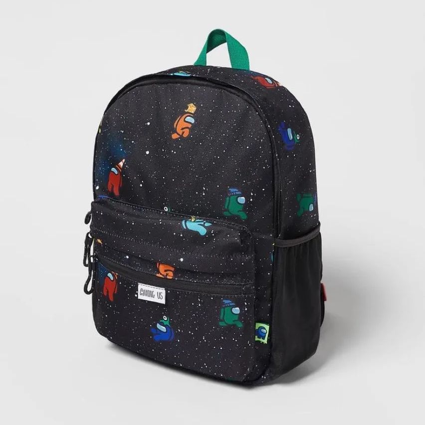 Full-Print Canvas School Backpacks for Kids – Stylish & Durable Two-Shoulder Bags for Boys and Girls