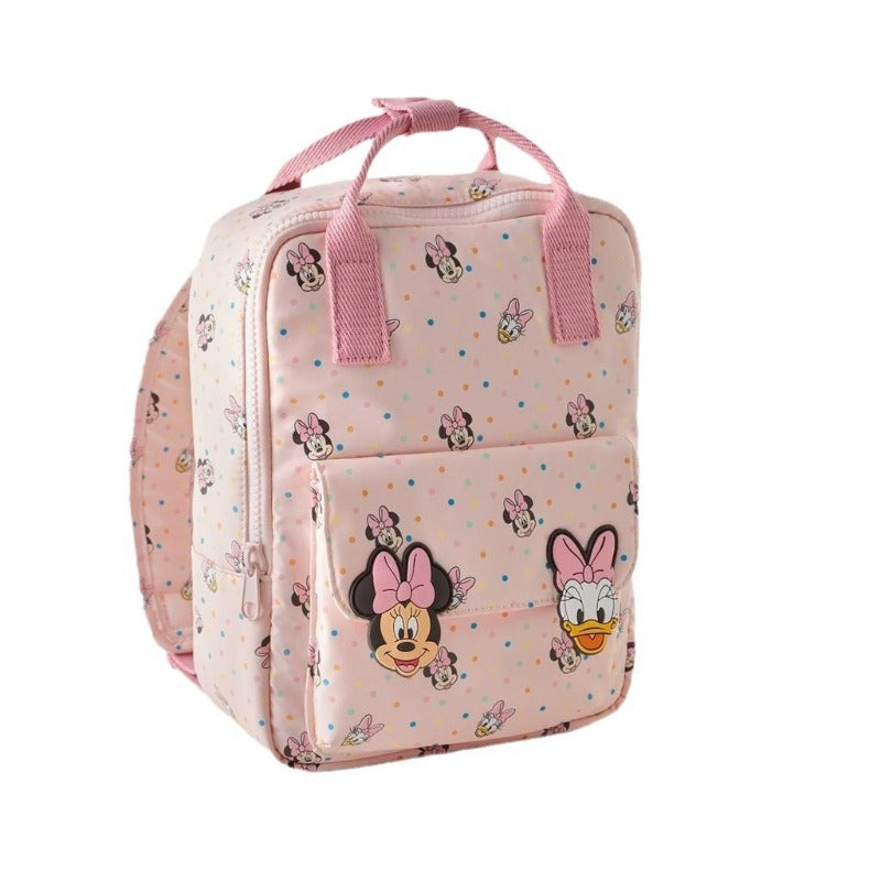 Disney Minnie 2025 Cute Children's Backpack - Mini School Bag for Boys & Girls, Trendy Shoulder Bag for Kids