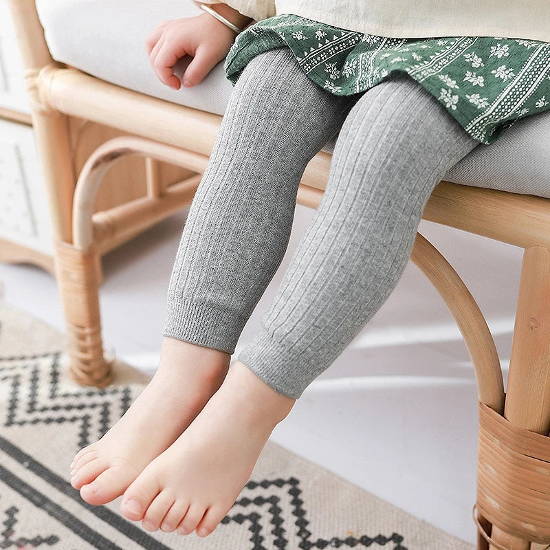 Comfy Cotton Baby Leggings & Tights – Newborn to 6 Years, Boys & Girls Knit Pants for Spring & Autumn