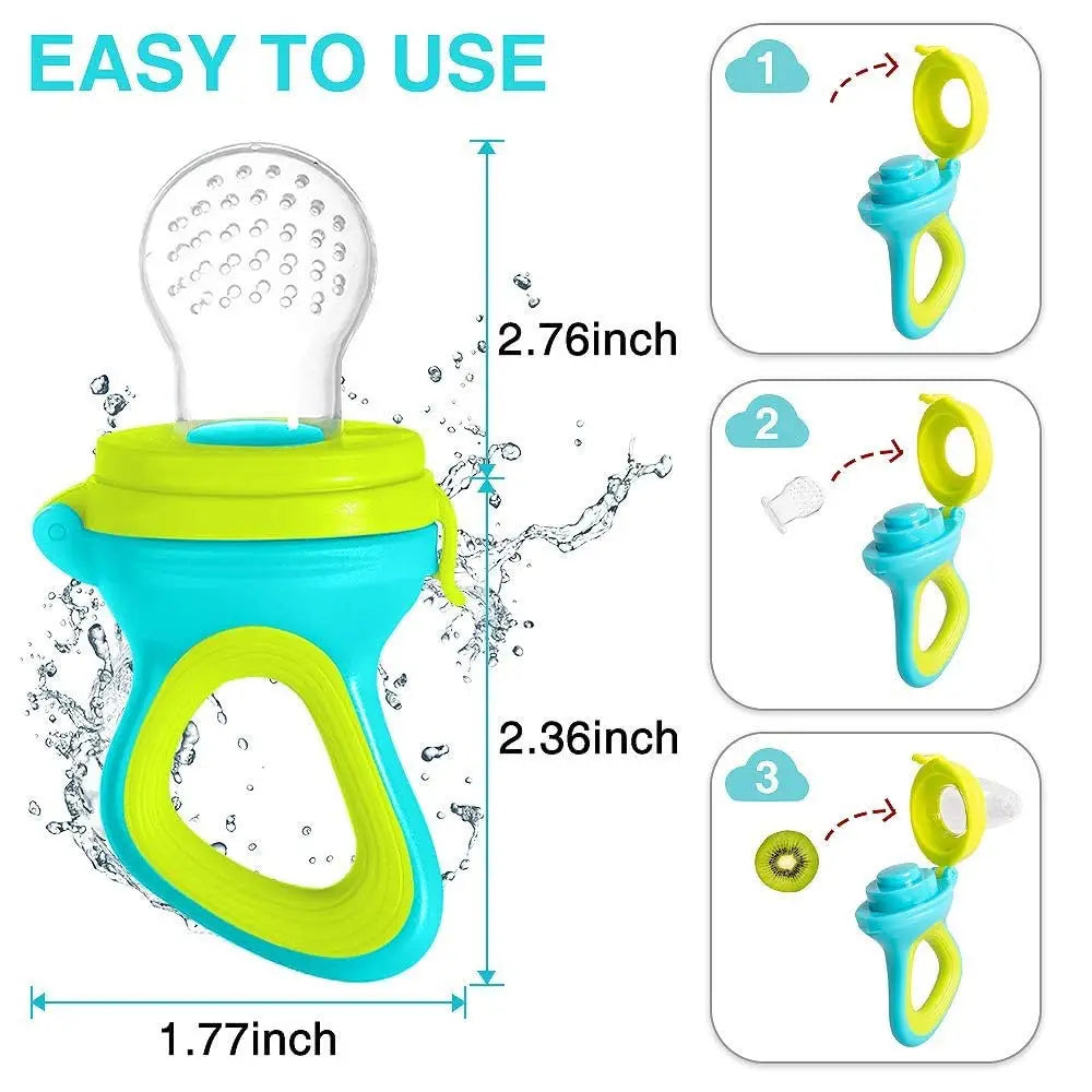 Newborn Food Feeder Bottle with Spoon Attachment